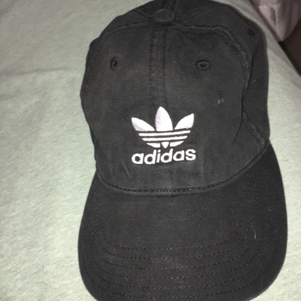 Black adidas hat